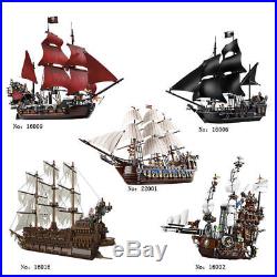 Building Bricks Pirates of the Caribbean Ship Model Toys For kids Xmas Gift New