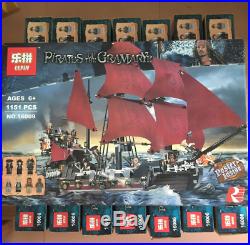 Building Bricks Pirates of the Caribbean Ship Model block Toys For kid Xmas Gift