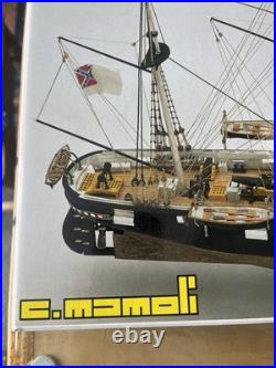 C. S. S. Alabama Model Steam & Sail Sloop Of War 1862 Designer John Gardner