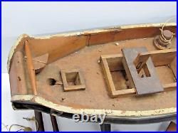 CHINESE JADEDNESS Ship Wood Wells Collection Model Red Sails High Detail WX