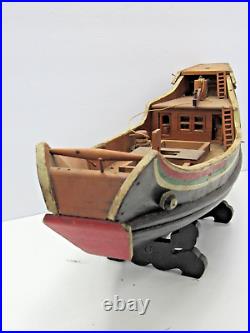 CHINESE JADEDNESS Ship Wood Wells Collection Model Red Sails High Detail WX