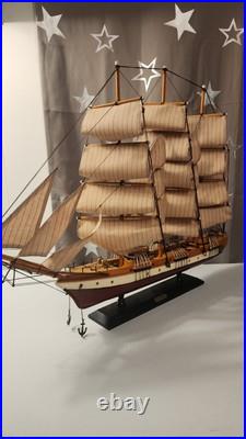 CLIPPER Wooden Ship Absolutely Stunning 32 In