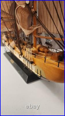 CLIPPER Wooden Ship Absolutely Stunning 32 In