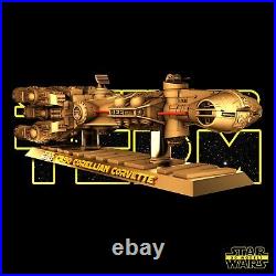 CORELLIAN CORVETTE CR90 TANTIVE IV Leia Ship Replica Star Wars Resin Model Kit