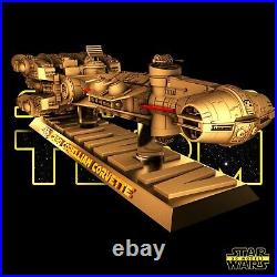 CORELLIAN CORVETTE CR90 TANTIVE IV Leia Ship Replica Star Wars Resin Model Kit