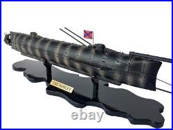 CSS H. L. Hunley Limited Civil war Model Submarine 25