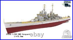 CY CY535 1/350 Scale HMS Vanguard Model Kit