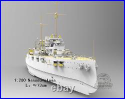 CY536 1/200 Scale Nassau-class Model Ship Kit & Upgrade