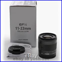 Canon EF-M11-22mm F4-5.6 IS STM Zoom Lens For EOS M Japan model EMS Shipping