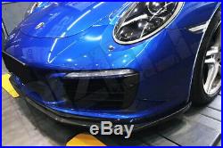 Carbon fibre fiber front splitter lip for Porsche 911 991.2 models FREE SHIPPING