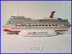 Carnival Cruise Lines Carnival Liberty Ceramic Model Ship