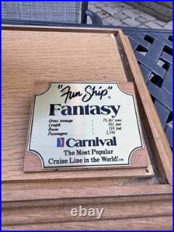 Carnival'Fantasy' Cruise Ship Model