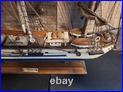 Clipper Siglo XIX Model Wooden Ship 29 inch Blue