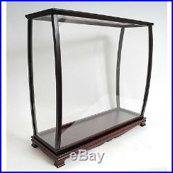 Collectors 36 Tall Table Top Display Case For Model Ship Wood and Plexiglass