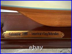 Columbia 1899 America's Cup Defender boat model