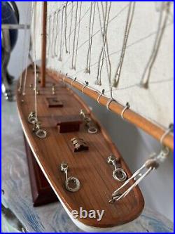 Columbia 1899 America's Cup Defender boat model