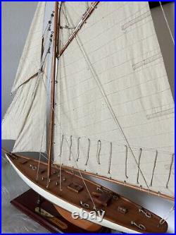 Columbia 1899 America's Cup Defender boat model