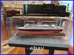 Cunard Queen Mary 2 Ship Model QM2 Acrylic, New In Original Packaging