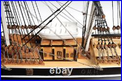 Cutty Sark NO SAILS Wooden Tall Ship Model 34 China Tea Clipper Sailboat