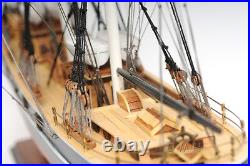 Cutty Sark NO SAILS Wooden Tall Ship Model 34 China Tea Clipper Sailboat