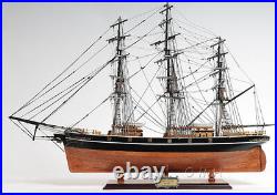 Cutty Sark NO SAILS Wooden Tall Ship Model 34 China Tea Clipper Sailboat