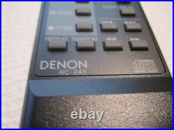 DENON RC-245 REMOTE FOR CD Player models DCM340, DCM340KE3-FAST SHIPPING
