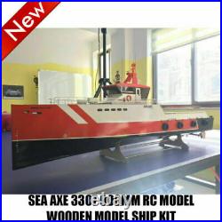 DIY Assembly Ship for Sea Axe 3307 900mm Wooden Model Ship Kit Rc Model Toys