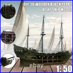 DIY ship boat 150 wooden Model Kit for Black Pearl Sailing best gift Pirates