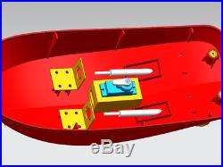 Damen stan tug 1205 Scale 1/48 270 MM Model ship kit for RC model