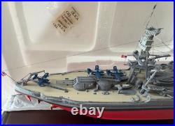 Danbury Mint USS Arizona BB-39 Battleship Model Dec 1941 Includes COA