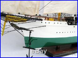 Danmark Wooden Training Ship Model Ready for Display 25