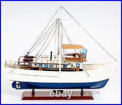 Dickie Walker Model Ship Ready for Display
