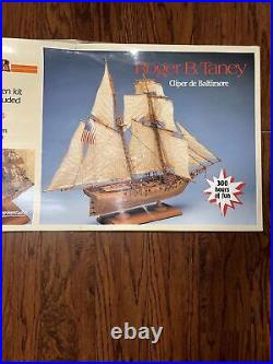 Dikar Roger B. Taney Pre Cut Wooden Ship Model Kit 154 Baltimore Clipper 651