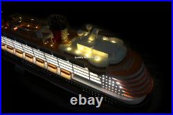 Disney Dream with Lights Handcrafted Wooden Ship Model 40