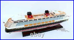 Disney Fantasy with Lights Handcrafted Wooden Ship Model 40