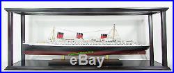 Display Case Self-Assemble Included Acrylic for Any CRUISE SHIPS 38 43