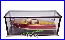 Display Case Self-assemble Ship included Acrylic for Speed Boats 26 28
