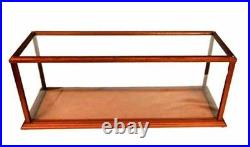 Display Case Wood 32.75 Cabinet Acrylic Glass for Ocean Liners Boats Models