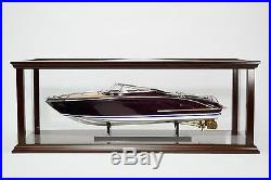 Display Case for Model Boat 36 Wooden display case for Ship and Boat Model
