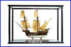 Display Case for Tall Ship, Tugboat Model 41 with Plexiglass