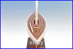 ENTERPRISE WOODEN MODEL Yacht Ship Boat Sailboat Gift Special Edition