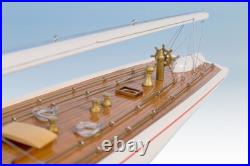 ENTERPRISE WOODEN MODEL Yacht Ship Boat Sailboat Gift Special Edition