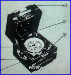 ESCAPE WHEEL and PINION for WWII World War 2 Hamilton model 21 Ship Chronometer