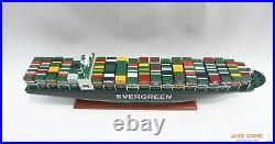 EVERGREEN VESSEL 70 CM WOODEN MODEL SHIP High quality free shipping