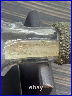 Early's 19th Century Model Ship Diorama Within A Bottle Circe 1918 Very Rare