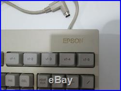 Epson PC 486SE Keyboard Model PCKB9 for Sodick Wire CNC EDM. Free Shipping
