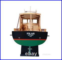 Ernest Hemingway's Pilar Fishing Boat Wooden Model 27.5 Motor Yacht New