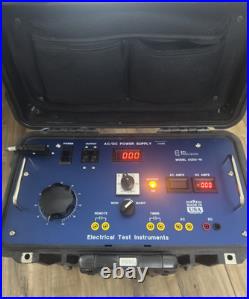 Eti Precision Portable Ac DC Power Supply- Model Acdc-10 Free Shipping To USA