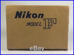 Ex++ Original shipping box for Nikon Model F