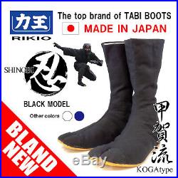 FOR MEN JAPANESE NINJA TABI BOOTS BLACK MODEL Free Shipping from Japan store